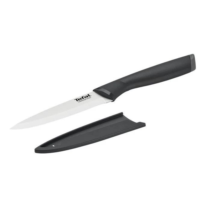 Tefal - Universal kniv rustfrit stål COMFORT 12 cm skinnende krom/sort
