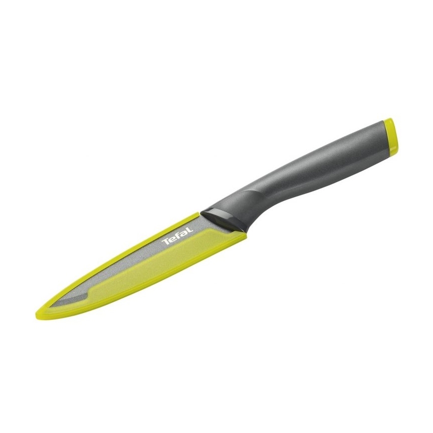 Tefal - Universal kniv rustfrit stål FRESH KITCHEN 12 cm grå/grøn