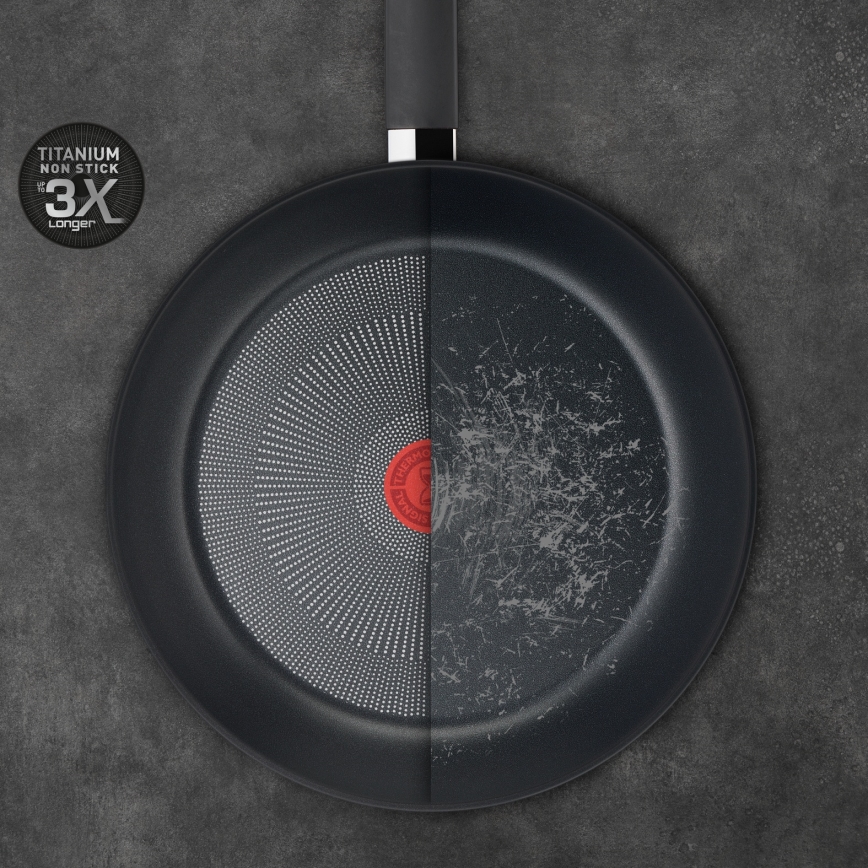 Tefal - Wokpande TITANIUM FORCE 28 cm