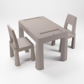 TEGA BABY - Børnebord med stole i taupe