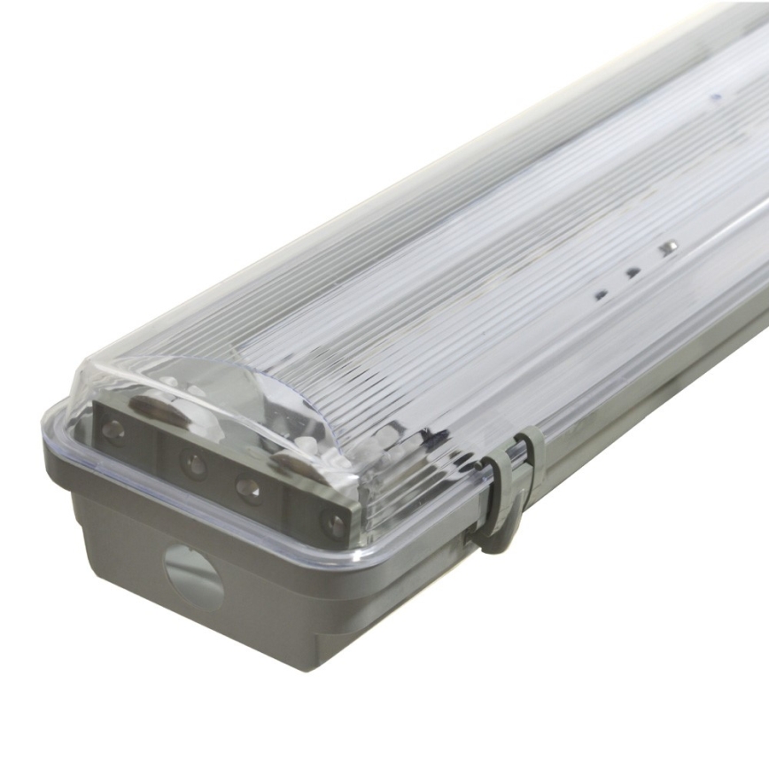 Teknisk lysstofrørsarmatur 2xG13/36W/230V 120 cm IP65 grå