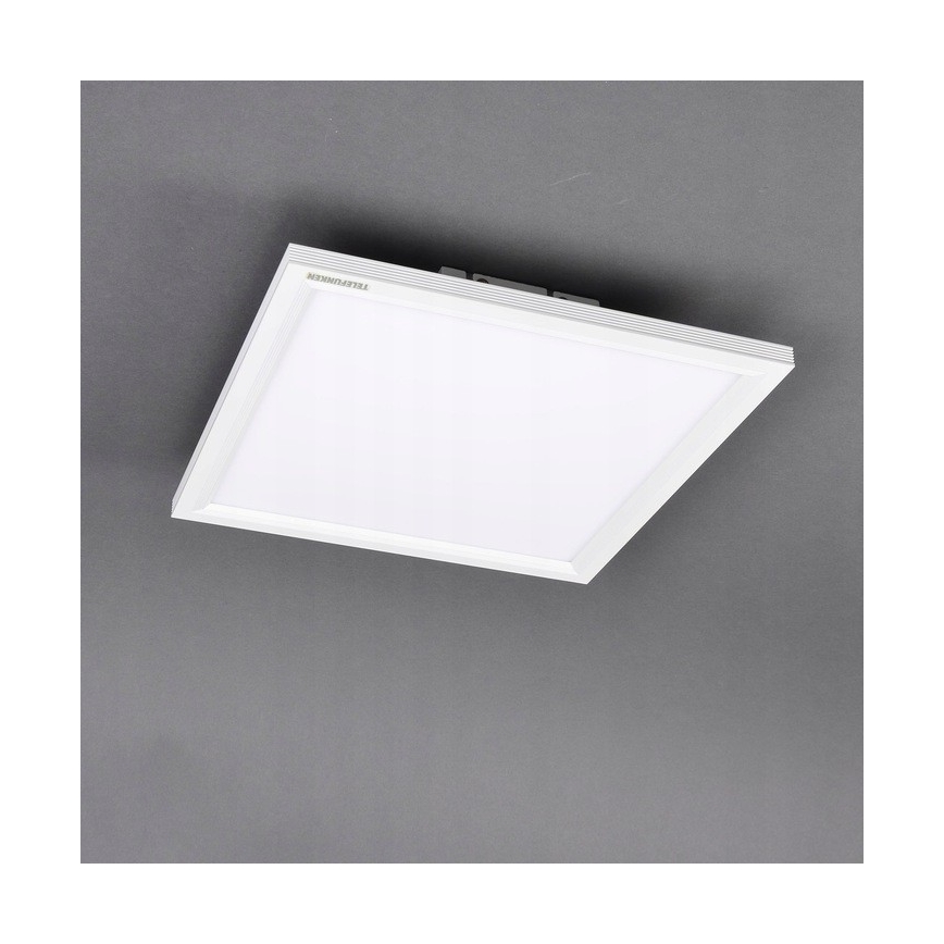 Telefunken 301506TF - LED panel m. RGBW-farver dæmpbart LED/18W/230V 4000K + fjernbetjening