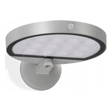 Telefunken 305104TF - LED solcellelampe med sensor LED/10W/7,4V 2000 mAh IP44