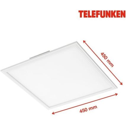 Telefunken 308806TF - LED panel med sensor LED/25W/230V 4000K