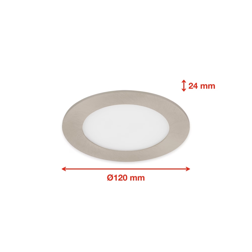 Telefunken 309302TF - LED indbygningslampe til badeværelse m. RGBW-farver dæmpbar LED/6W/230V 2700-6500K IP23 Wi-Fi Tuya