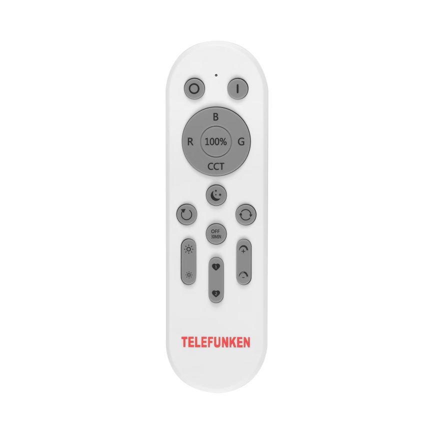 Telefunken 309602TF - LED loftlampe m. RGBW-farver dæmpbar LED/18W/230V 2700-6500K Wi-Fi Tuya
