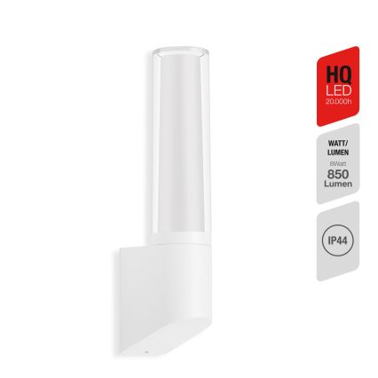 Telefunken 311306TF - LED udendørs væglampe LED/8W/230V 4000K IP44 hvid