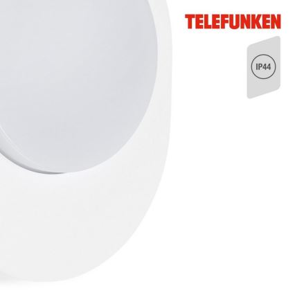 Telefunken 312006TF - Udendørs LED væglampe LED/8W/230V IP44 hvid