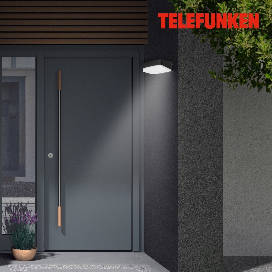 Telefunken 312205TF - Udendørs LED væglampe LED/14W/230V IP44