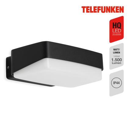 Telefunken 312205TF - Udendørs LED væglampe LED/14W/230V IP44