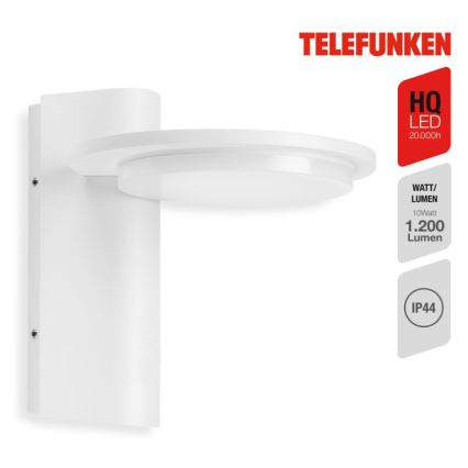 Telefunken 312406TF - Udendørs LED væglampe LED/10W/230V IP44