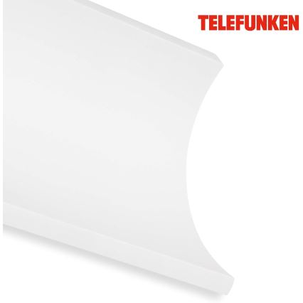 Telefunken 312806TF - Udendørs LED væglampe 2xLED/6W/230V IP44 hvid