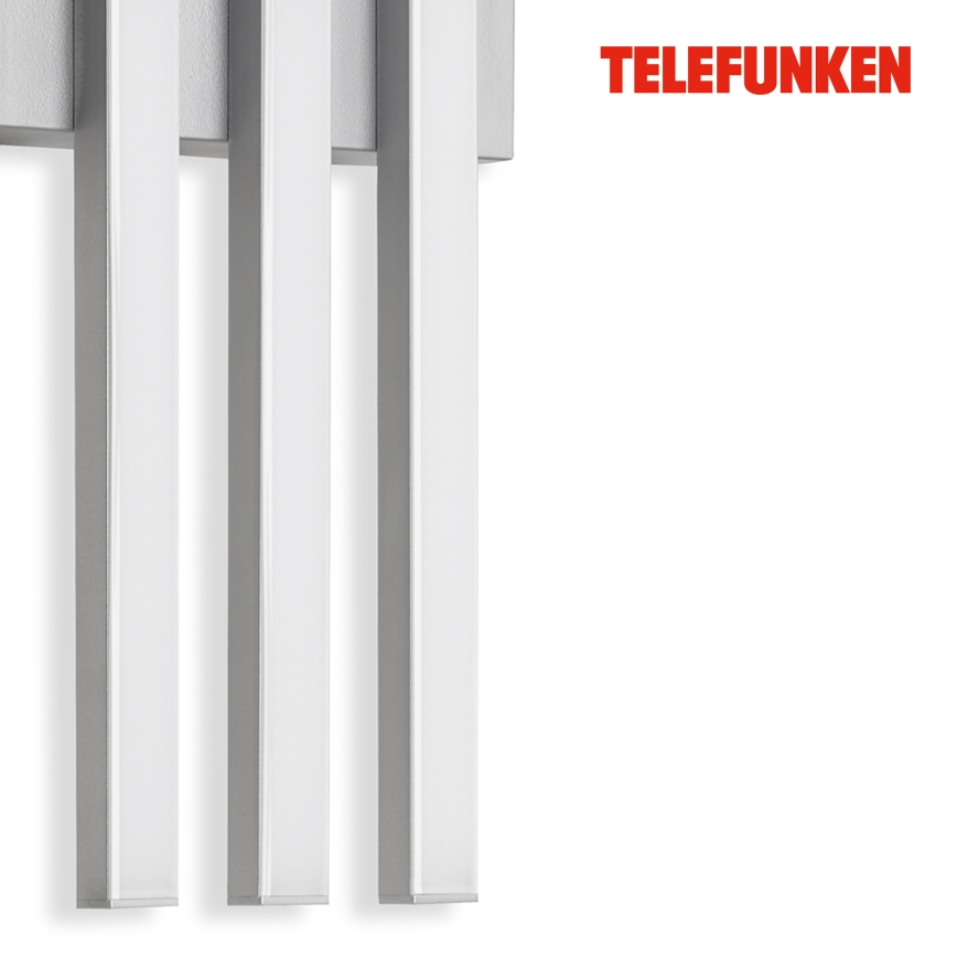 Telefunken 313104TF - Udendørs LED væglampe 3xLED/4W/230V IP44