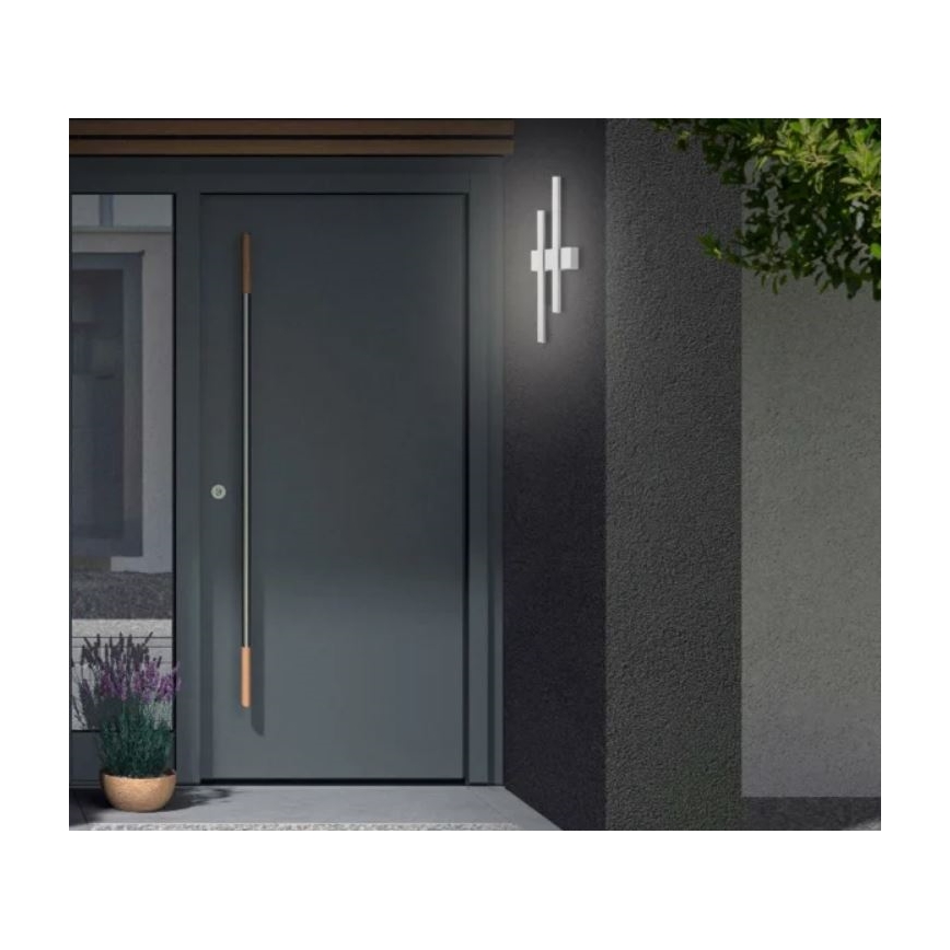 Telefunken 313204TF - LED udendørs væglampe 2xLED/4W/230V 4000K IP44