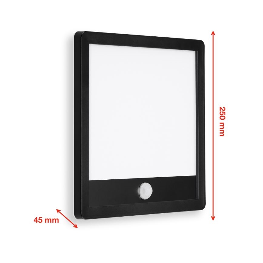 Telefunken 313805TF - LED Udendørs Væglampe med Sensor LED/15W/230V IP44