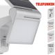 Telefunken 315204TF - Soldrevet LED væglampe med sensor LED/3W/3,7V IP44