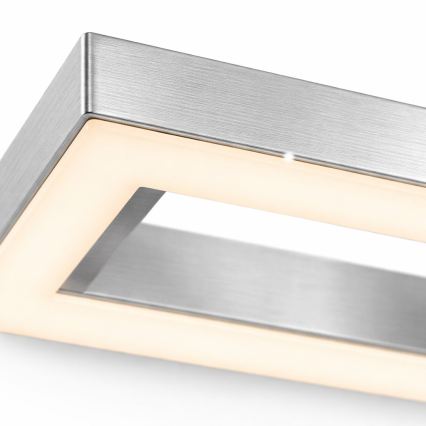 Telefunken 316108TF - LED RGBW dæmpbar loftlampe FRAME LED/40W/230V 3000-6500K Wi-Fi Tuya mat krom