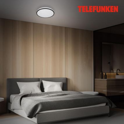 Telefunken 318305TF - LED loftlampe til badeværelse med sensor LED/16W/230V IP44 diameter 28 cm