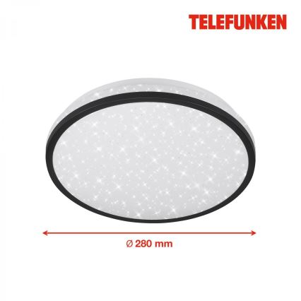 Telefunken 318305TF - LED loftlampe til badeværelse med sensor LED/16W/230V IP44 diameter 28 cm