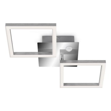 Telefunken 318508TF - LED loftlampe med sensor FRAME LED/12W/230V 3000K mat krom