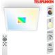 Telefunken 319106TF - Loftlampe m. RGBW-farver dæmpbar LED/24W/230V 2700-6500K hvid + fjernbetjening