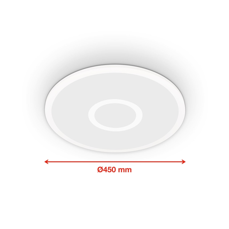 Telefunken 319306TF - LED RGBW Lampe dæmpbar LED/22W/230V 2700-6500K + fjernbetjening