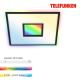 Telefunken 319505TF - Loftlampe m. RGBW-farver dæmpbar LED/36W/230V 2700-6500K sort + fjernbetjening