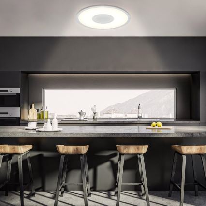 Telefunken 320104TF - LED RGBW dæmpbar loftlampe LED/21W/230V 3000-6500K Ø 45 cm + fjernbetjening