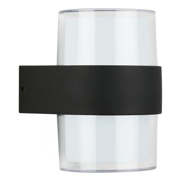 Telefunken 320405TF - LED udendørs vægarmatur 2xLED/8W/230V IP44 sort