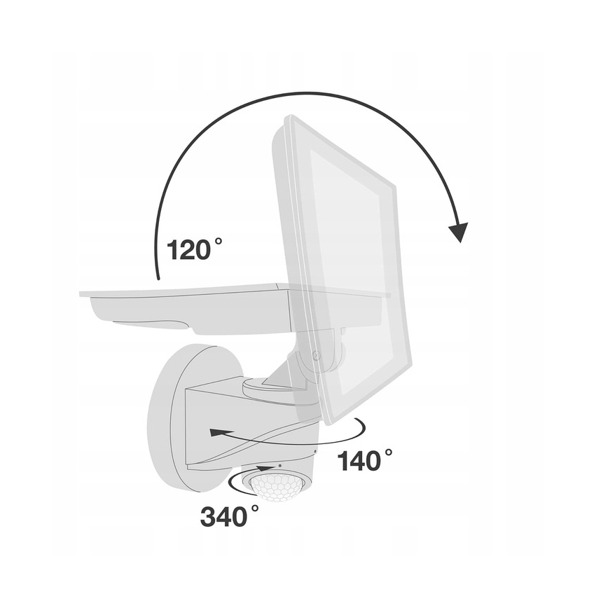 Telefunken - LED-reflektor med sensor LED/20W/230V