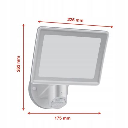 Telefunken - LED-reflektor med sensor LED/20W/230V