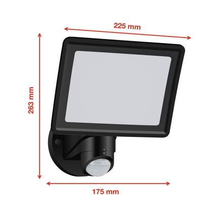 Telefunken - LED-reflektor med sensor LED/20W/230V