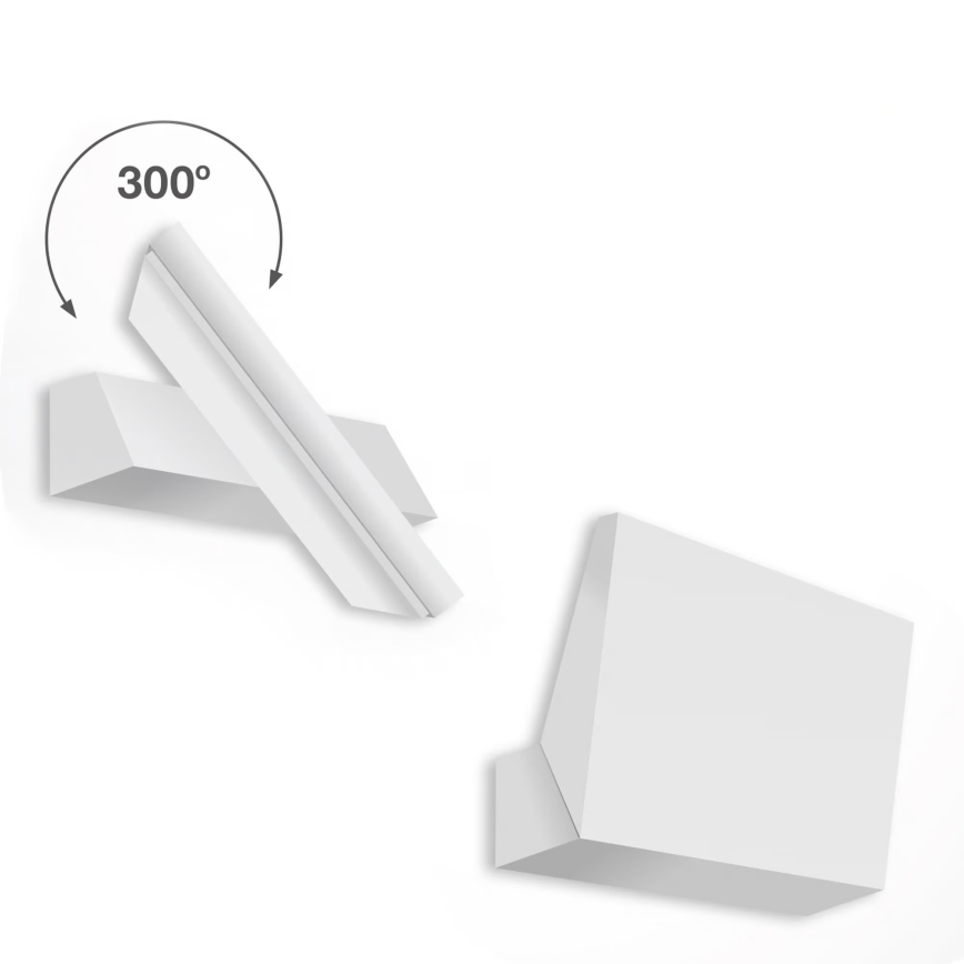 Telefunken - LED udendørs væglampe LED/10W/230V IP44 hvid