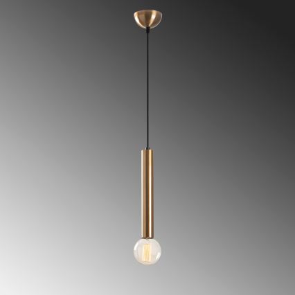 TEMPO pendel på kabel, 1xE27/40W/230V, guld