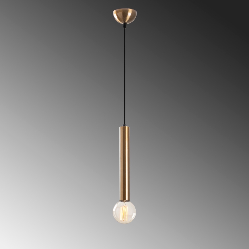 TEMPO pendel på kabel, 1xE27/40W/230V, guld