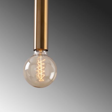 TEMPO pendel på kabel, 1xE27/40W/230V, guld