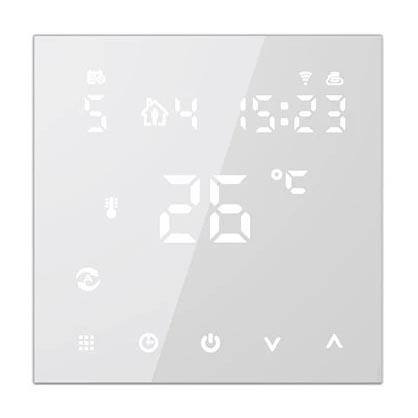 Termostat til indbygget montage 230 V, hvid, Wi‑Fi (Tuya)