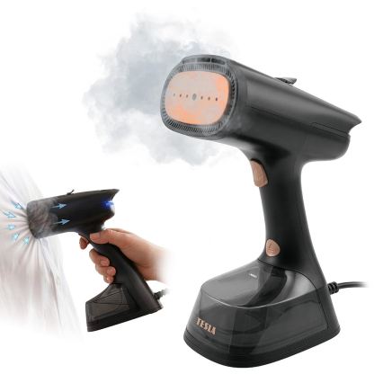 TESLA Electronics AeroGrip - Tøjdamper 2-i-1 1400W/230V