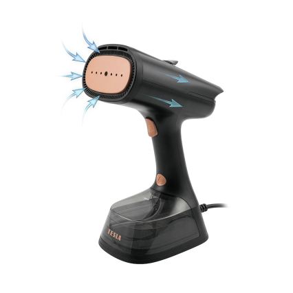 TESLA Electronics AeroGrip - Tøjdamper 2-i-1 1400W/230V
