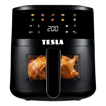TESLA Electronics AirCook - Airfryer 4,4 l 1450W/230V sort