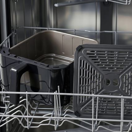 TESLA Electronics AirCook - 3-zone airfryer 14,5 l 2800W/230V sort
