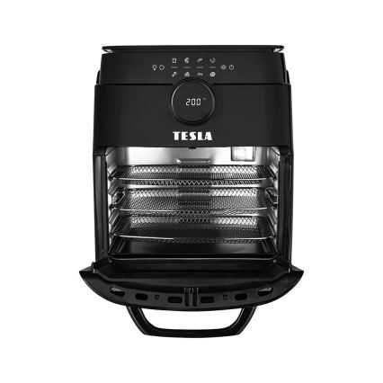 TESLA Electronics AirCook & Grill - Smart multifunktionel digital hot air fryer 12 l 1800W/230V Wi-Fi