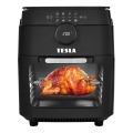 TESLA Electronics AirCook & Grill - Smart multifunktionel digital varmluftfrituregryde 12 l 1800W/230V Wi-Fi