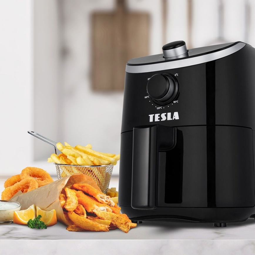 TESLA Electronics AirCook - Multifunktionel airfryer 2 l 900W/230V