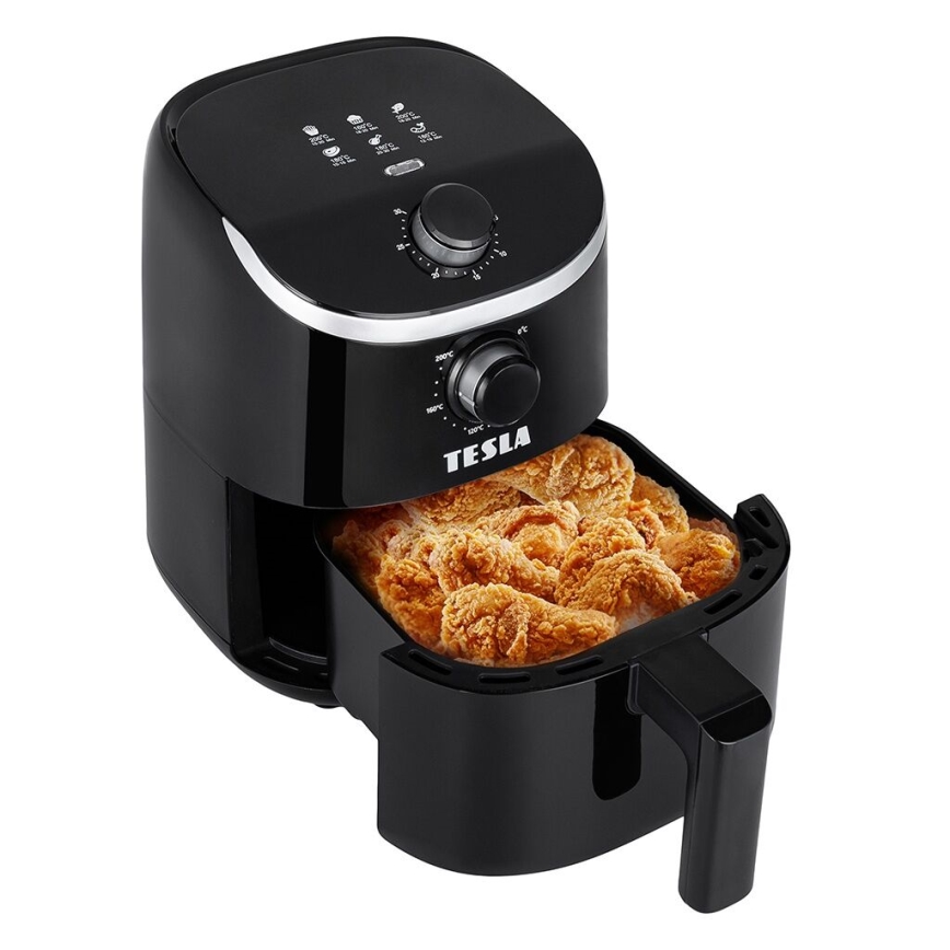 TESLA Electronics AirCook - Multifunktionel airfryer 2 l 900W/230V
