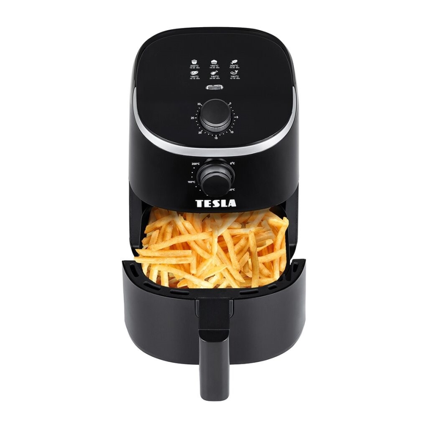 TESLA Electronics AirCook - Multifunktionel airfryer 2 l 900W/230V