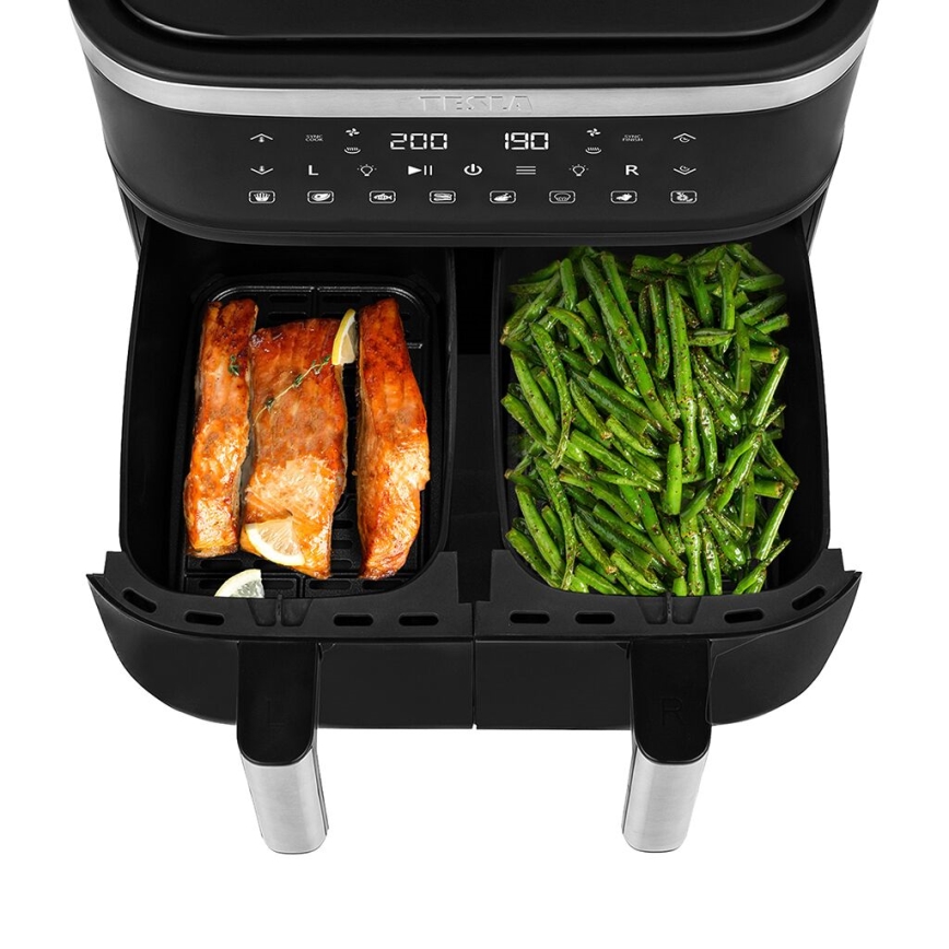 TESLA Electronics AirCook - Multifunktionel airfryer 7,6 l 2850W/230V