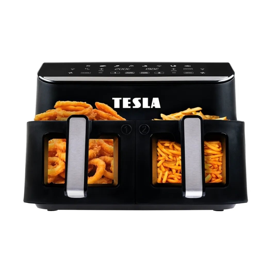TESLA Electronics AirCook - Multifunktionel airfryer 9 l 2400W/230V