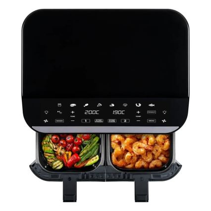TESLA Electronics AirCook - Multifunktionel airfryer 9 l 2400W/230V