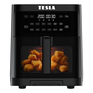 TESLA Electronics AirCook - Multifunktionel airfryer m. dampfunktion 5 l 1500W/230V